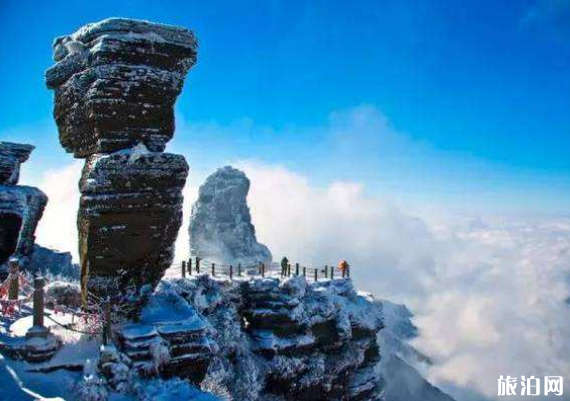 梵净山雪景风景图 梵净山冬天会封山吗 梵净山什么时候下雪