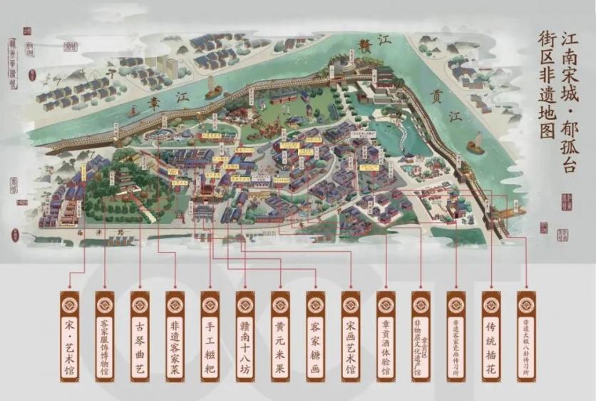 2023赣州江南宋城景区游玩攻略 - 门票价格 - 游玩路线 - 开放时间 - 景点介绍 - 简介 - 交通 - 地址 - 电话 - 天气