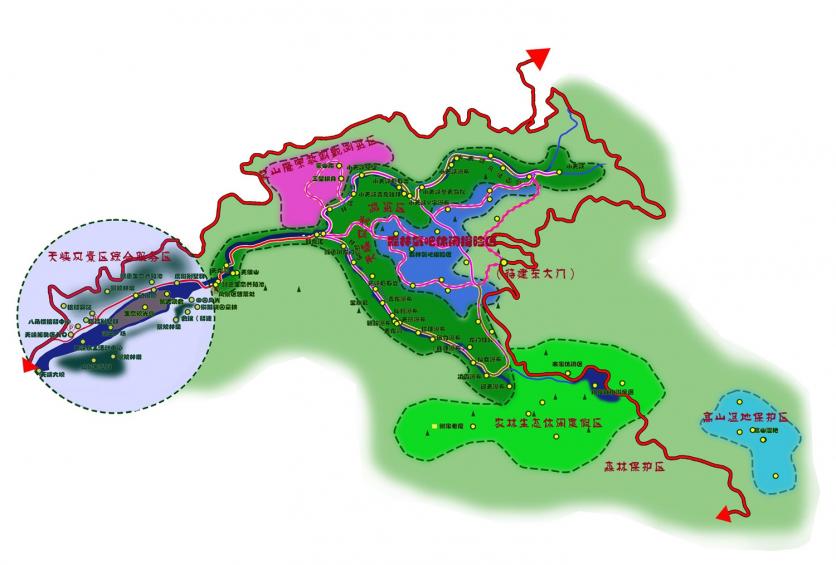 2023天峡风景区旅游攻略 - 门票价格 - 开放时间 - 景点介绍 - 地址 - 交通 - 天气