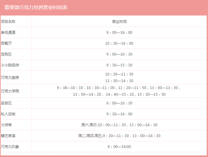 2024歌斐颂巧克力小镇旅游攻略-门票价格-景点信息